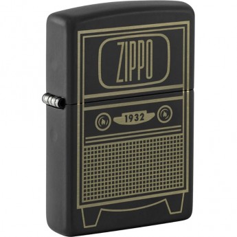 Зажигалка ZIPPO VINTAGE TV DESIGN 48619 Зажигалка ZIPPO VINTAGE TV DESIGN 48619